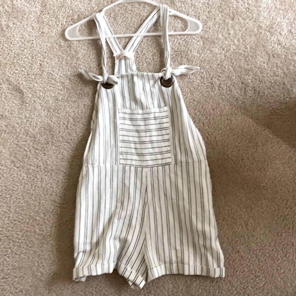 Altar’d State Striped Overalls